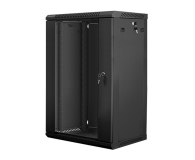 LANBERG Wisząca 19" 18U 600x450mm jednosekcyjna (czarna) WF01-6418-10B - 455306 - zdjęcie 1